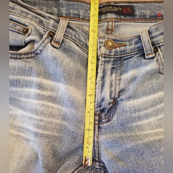 Vintage American Eagle Lightwash Bootcut Jeans Women's Size 6L - Picture 7 of 12